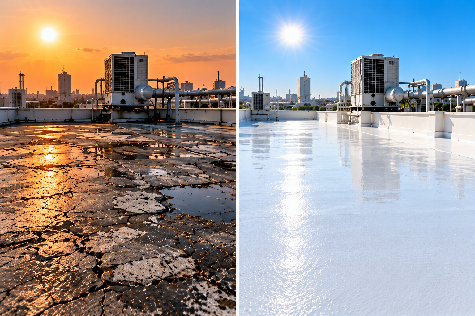 Elastoclad HR Heat Reflective Coating Transformation